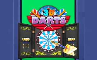 Play 3D Darts online - Glouplay
