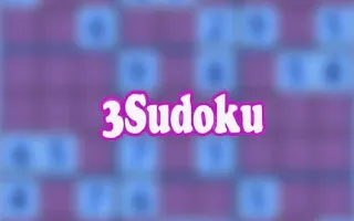 Play 3Sudoku online - Glouplay