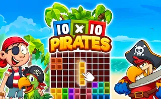 Play 10x10 Pirates online - Glouplay