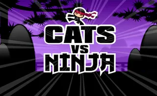 Play Cats Vs Ninja online - Glouplay