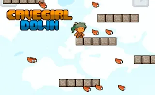 Play Cavegirl Down online - Glouplay
