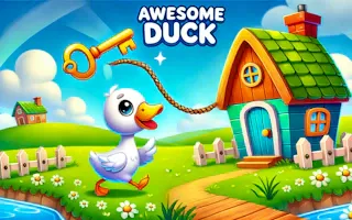 Play Awesome Duck online - Glouplay