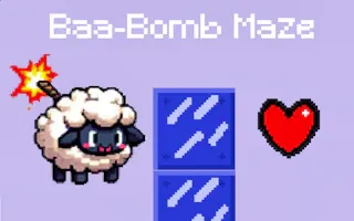 Play Baa-Bomb Maze online - Glouplay