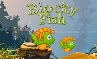 Play Blocky Fish online - Glouplay