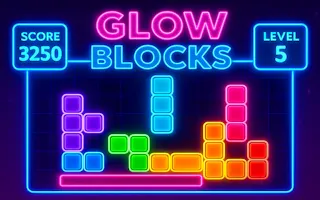 Play Glow Blocks online - Glouplay