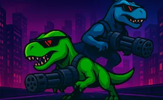 Play DinoGunz online - Glouplay