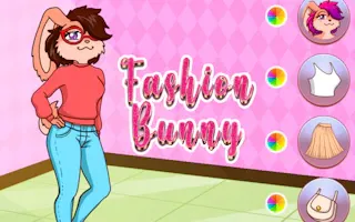 Play Fashion Bunny online - Glouplay