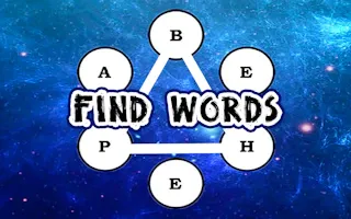 Play Find Words online - Glouplay