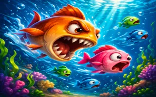 Play Fishy Feast online - Glouplay