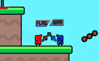 Play Flag War online - Glouplay
