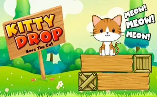 Play Kitty Drop online - Glouplay