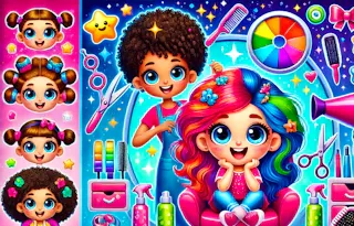 Play Hair Saloon online - Glouplay