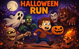 Play Halloween Run online - Glouplay