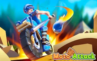 Play Moto Attack online - Glouplay