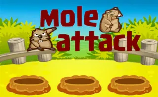 Play Mole Attack online - Glouplay
