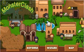 Play Monster Clash online - Glouplay