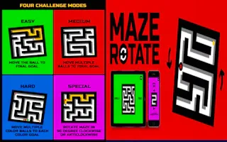 Play Maze Rotate online - Glouplay