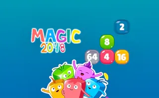 Play Magic 2048 online - Glouplay