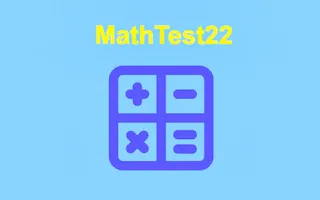 Play MathTest22 online - Glouplay