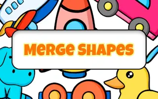 Play Merge Shapes online - Glouplay