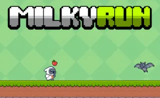 Play Milky Run online - Glouplay