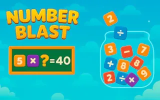 Play Number Blast online - Glouplay