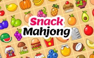 Play Snack Mahjong online - Glouplay