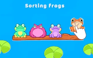 Play Sorting Frogs online - Glouplay