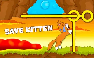 Play Save kitten online - Glouplay