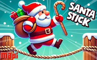 Play Santa Stick online - Glouplay