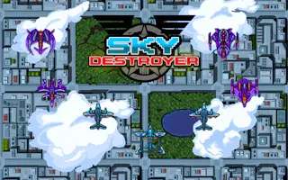 Play Sky Destroyer online - Glouplay