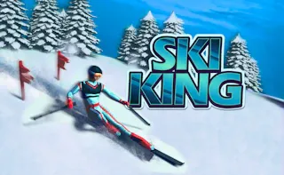 Play Ski King online - Glouplay