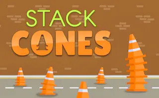 Play Stack Cones online - Glouplay