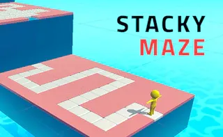 Play Stacky Maze online - Glouplay