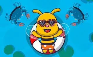 Play Swimming Bee online - Glouplay