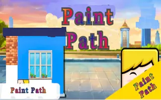 Play Paint Path online - Glouplay