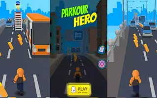 Play Parkour Hero online - Glouplay