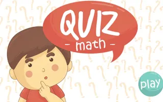 Play Quiz Math online - Glouplay
