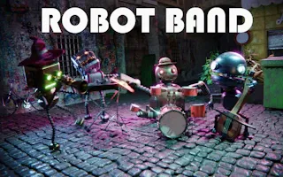 Play Robot Band online - Glouplay