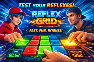 Play Reflex Grid online - Glouplay