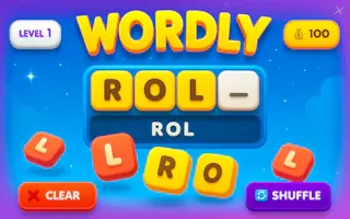 Play Wordly online - Glouplay