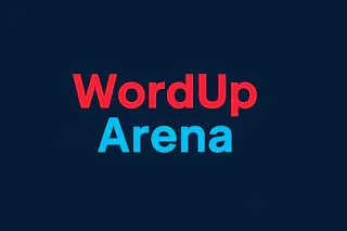 Play WordUp Arena online - Glouplay