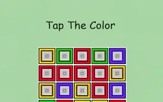Play Tap the Color online - Glouplay
