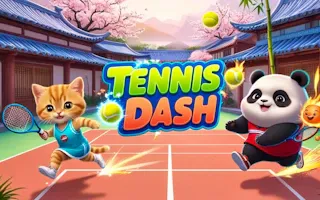 Play Tennis Dash online - Glouplay
