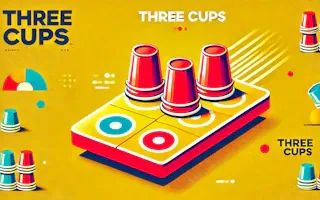 Play Three Cups online - Glouplay
