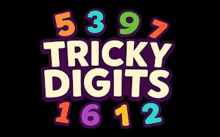 Play Tricky Digits online - Glouplay